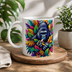 Wild Cooler Gorilla-Tasse Kaffeetasse