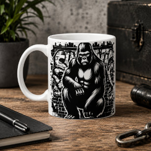 Wild Cooler Gorilla-Tasse Kaffeetasse