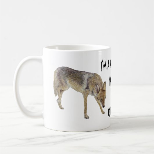 Wild Coyote Kaffeetasse (Links)