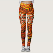 Wild Crazy Del Sol Leggings (Vorderseite)