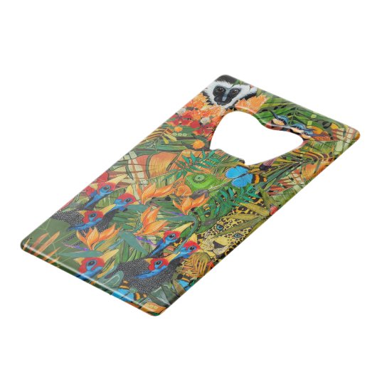 Wild Creation Bottle Opener Geldbeutel Flaschenöffner (Rückseite Schrägansicht)