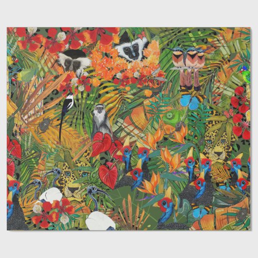 Wild Creation Geschenkpapier (Flach)