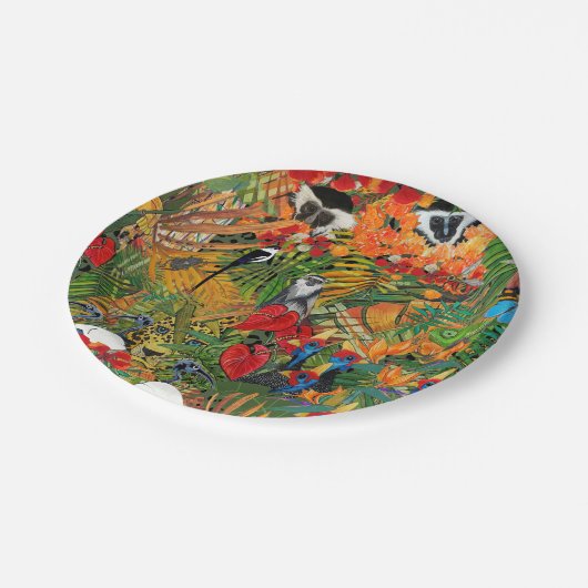 Wild Creation  Pappteller (Schrägansicht)