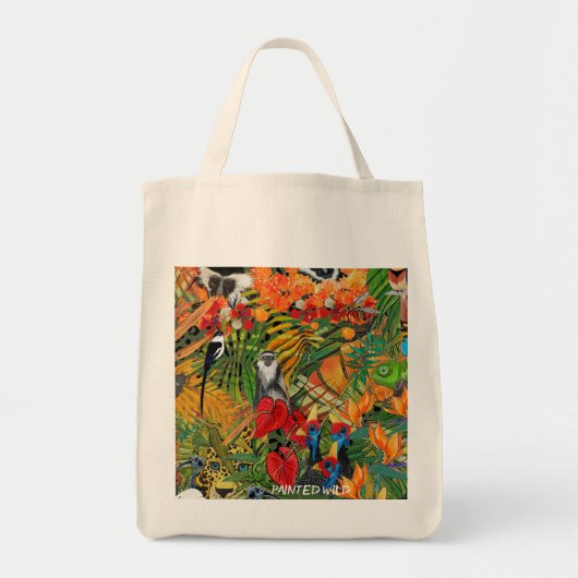 Wild Creation Tote Bag Tragetasche (Vorne)