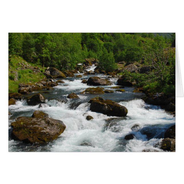 Wild Creek Card (Vorderseite (Horizontal))