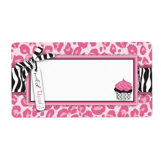 Wild Cupcake CP Name Tag (Vorne)