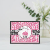 Wild Cupcake CP TY Postcard Postkarte (Stehend Vorderseite)