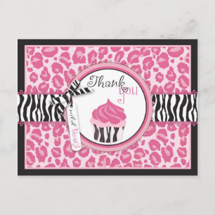 Wild Cupcake CP TY Postcard Postkarte