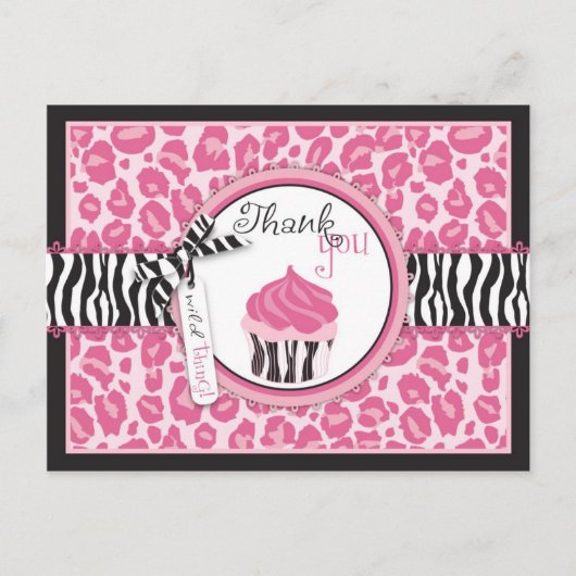 Wild Cupcake CP TY Postcard Postkarte (Vorderseite)