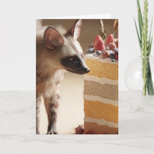 Wild Curiosity & Layered Cake Karte (Vorderseite)