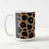 Wild Custom Gold Lips Geschenk Décor Girl Niedlich Kaffeetasse (Links)
