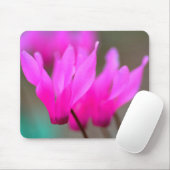 Wild Cyclamen Macro Mousepad (Mit Mouse)