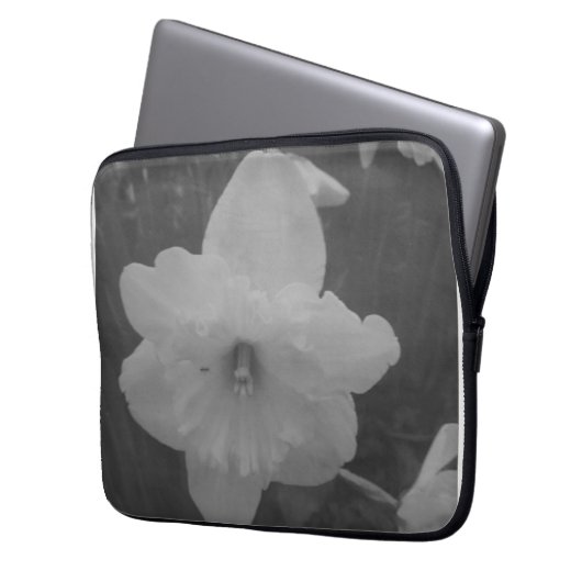Wild Daffodil Laptopschutzhülle (Vorderseite Links)