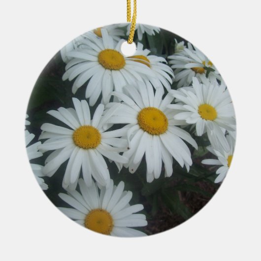 Wild Daisies Keramikornament (Vorne)