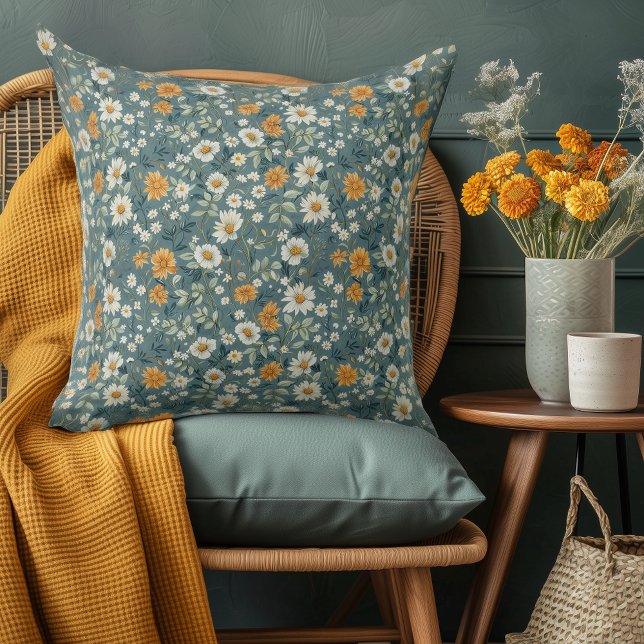 Wild Daisies Kissen (Von Creator hochgeladen)