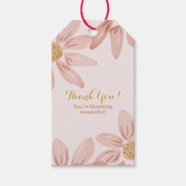 Wild Daisy Boho 1. Geburtstag Gastgeschenk Tags Geschenkanhänger