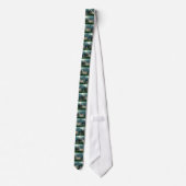 Wild Deer & Inukshuk Wilderness Neck Tie Krawatte (Rückseite)