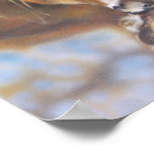 Wild Deer Poster (Ecke)