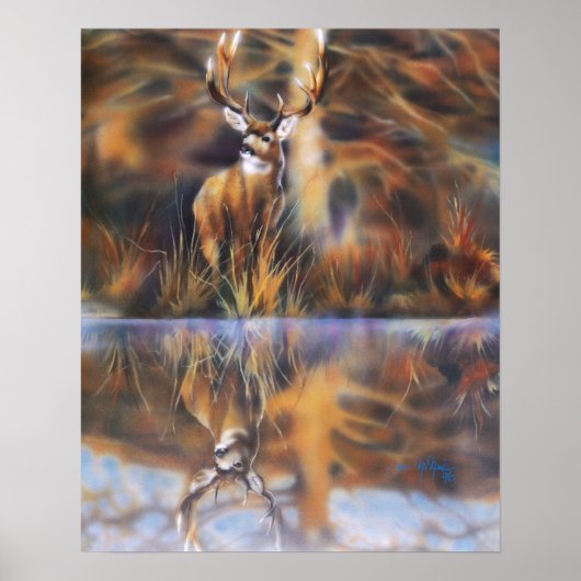 Wild Deer Poster (Vorne)