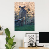 Wild Deer Poster (Heimbüro)