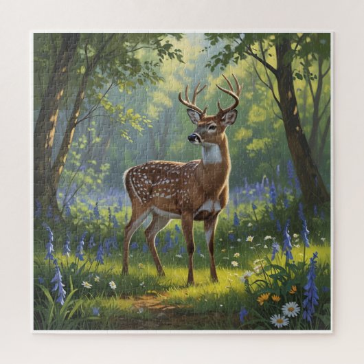 Wild Deer Puzzle (Vertikal)