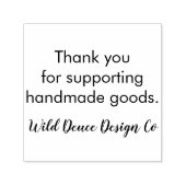 Wild Deuce Design Kundensupport Vielen Dank Permastempel (Design)