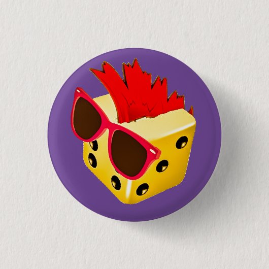 Wild die Button (Vorderseite)