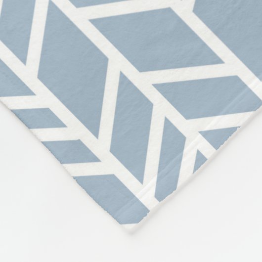 Wild Ding - Blauer Elephant Fleecedecke (Ecke)