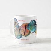 Wild Discus Kaffeetasse (Vorderseite Links)
