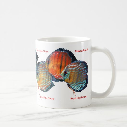 Wild Discus Kaffeetasse (Rechts)