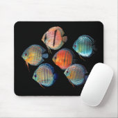 Wild Discus Mousepad (Mit Mouse)