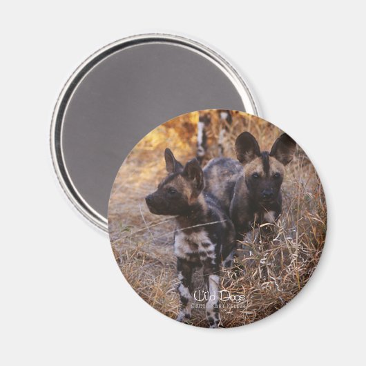 Wild Dogs Magnet (Vorderseite/Rückseite)