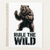 Wild Dominance: Roaring Grizzly Power Planer (Vorderseite)