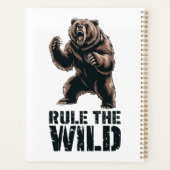 Wild Dominance: Roaring Grizzly Power Planer (Rückseite)