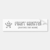 Wild DoodleNut - Autoaufkleber (Vorne)