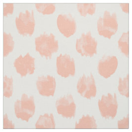 WILD DOTS Pfirsichfarben Polka Dot Stoff