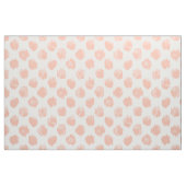 WILD DOTS Pfirsichfarben Polka Dot Stoff (Fat Quarter (45,7 x 55,9 cm))