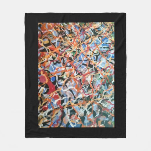 Wild Dreams Fleecedecke (Vorderseite)