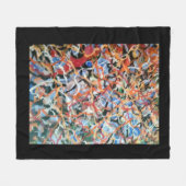 Wild Dreams Fleecedecke (Vorderseite (Horizontal))