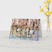 WILD DUCKS KARTE (Gelbe Blume)