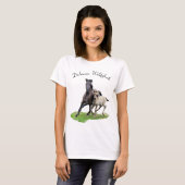 Wild Dulmen Horse Niedlich Foal _ Dülmener Wildpfe T-Shirt (Vorne ganz)