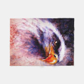 Wild Eagle Fleecedecke (Vorderseite (Horizontal))