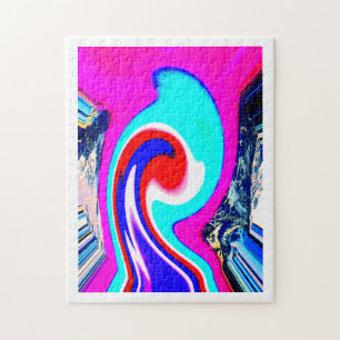 Wild-Earth-Elemente-Kunst Puzzle