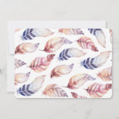 Wild ein Foto Einladung Geburtstag. (Rückseite)