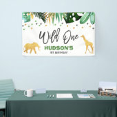 Wild ein Party Banner Jungle Animals Party (Messeveranstaltung)