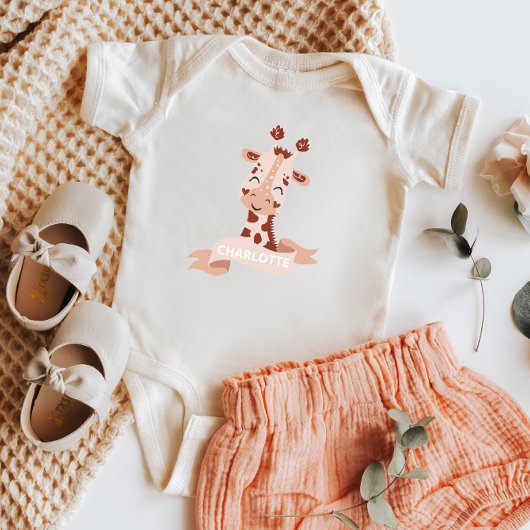 Wild ein Party Tiergiraffe Baby Strampler