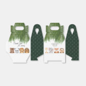 Wild ein Safari-Thema zum ersten Geburtstag Geschenkschachtel (Ungefaltet)