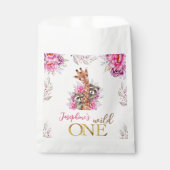 Wild-ein-Safari-Tiere Kindergeburtstag Party Geschenktütchen (Vorderseite)