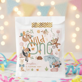 Wild-ein-Safari-Tiere Kindergeburtstag Party Geschenktütchen