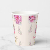 Wild-ein-Safari-Tiere Kindergeburtstag Party Pappbecher (Rechts)